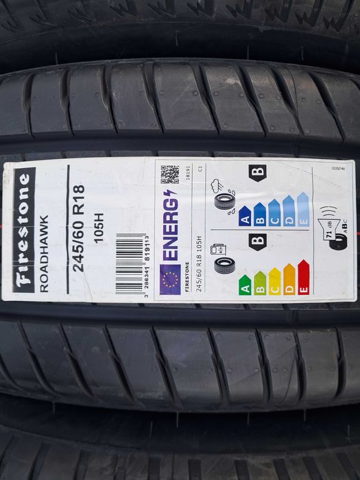 Резина літня. Нова 245/60 R18 Firestone Roadhawk