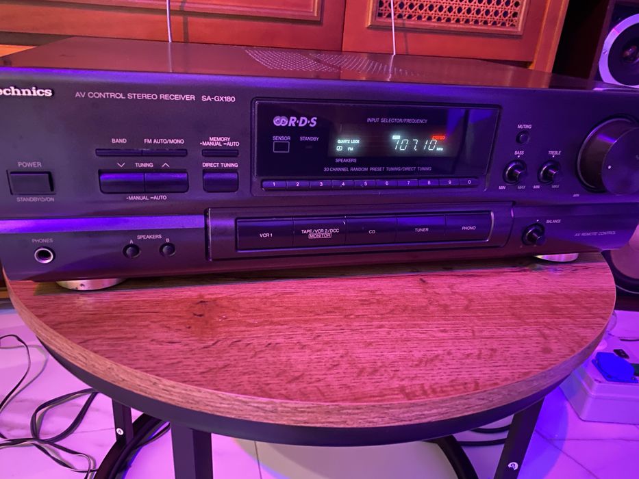 Amplituner stereo Technics SA-GX180  pilot Orginał cena tylko weekend