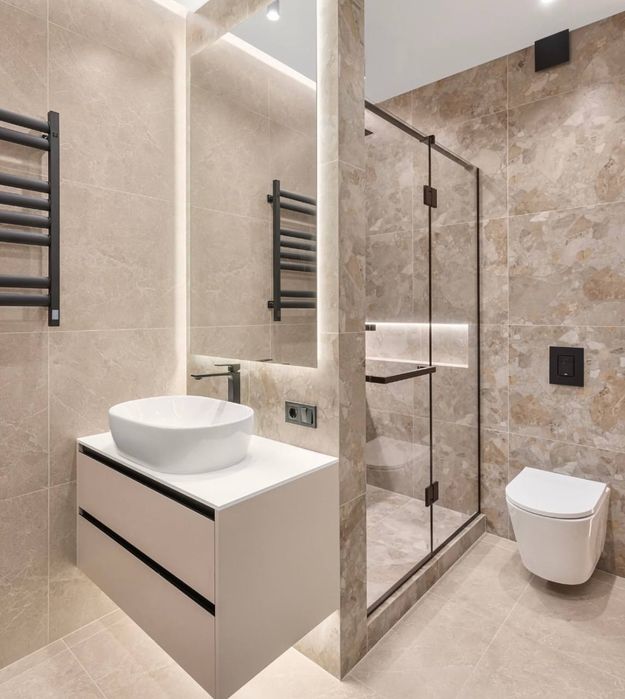 Аренда  новой  дизайнерской квартиры в Аркадии  , 90м , инвертор