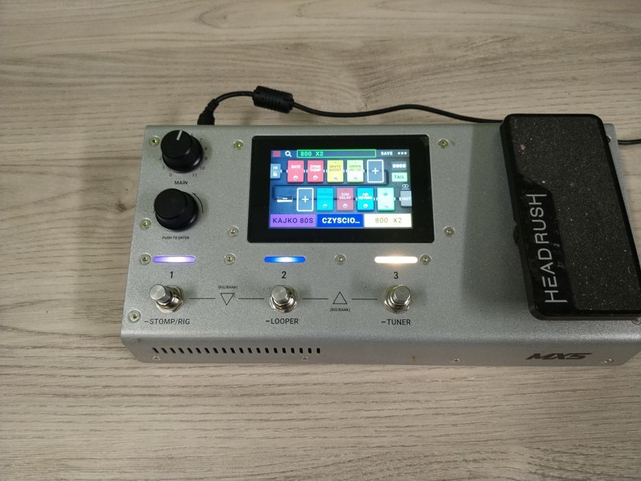 Headrush mx5 efekt do gitary