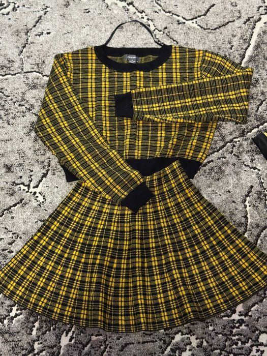 Комплект юбка то вкорочена кофта