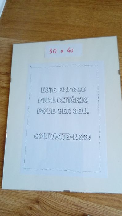 10 EUROS Lote de 6 molduras clipe novas, várias medidas = em BEJA