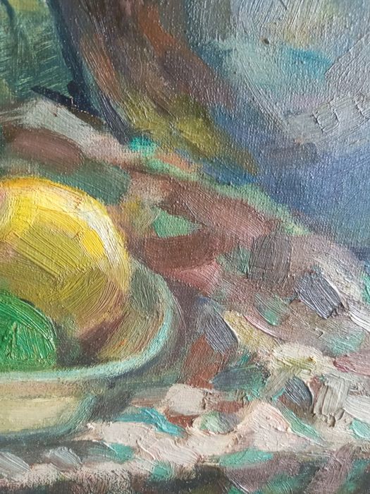 Живопись  картина  натюрморт  масло  холст 50×60