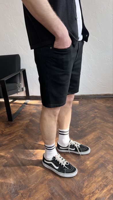 NEW !!! Чоловічі джинсові шорти ZARA Regular