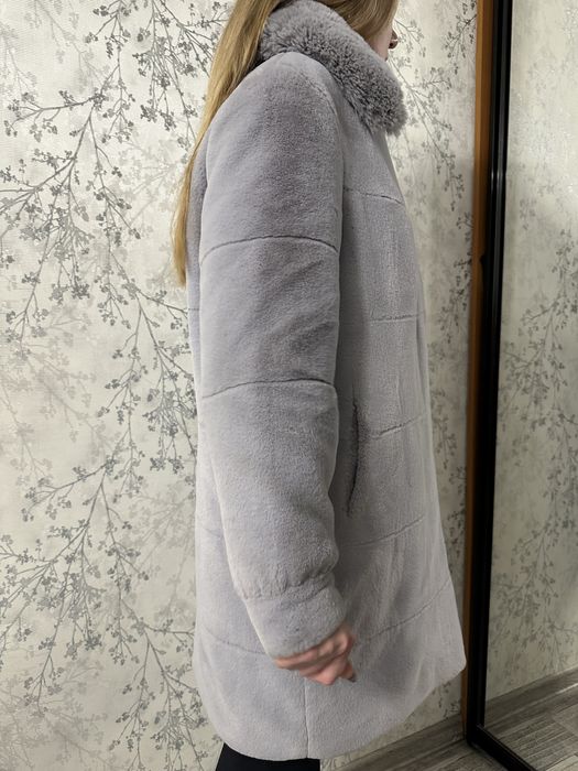 Шуба з екохутра , екошуба