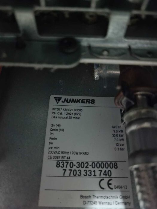 Esquentador Junkers WTD 11 KME Gás natural