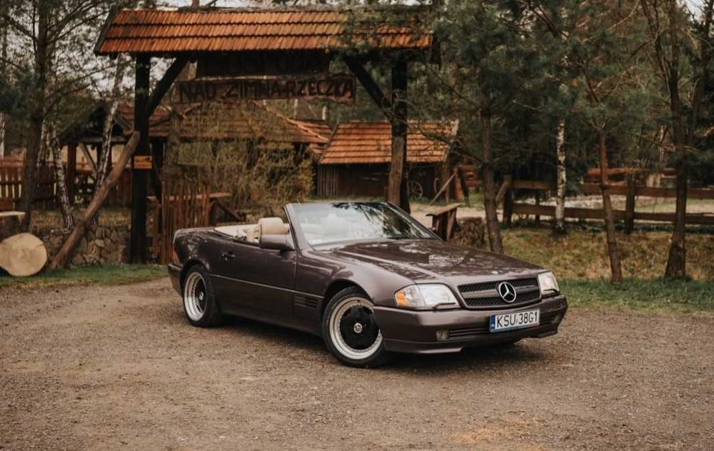 Zabytkowy samochód do Ślubu! Auto do ślubu! Mercedes SL AMG kabriolet,