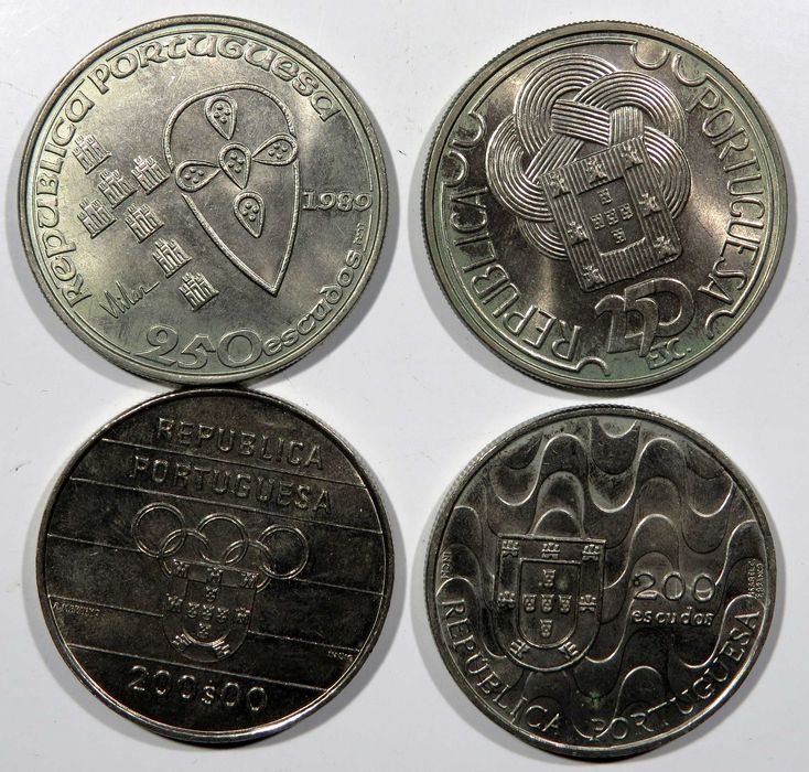 REPUBLICA - Série 200 e 250$ CN Comemorativas - NOVAS