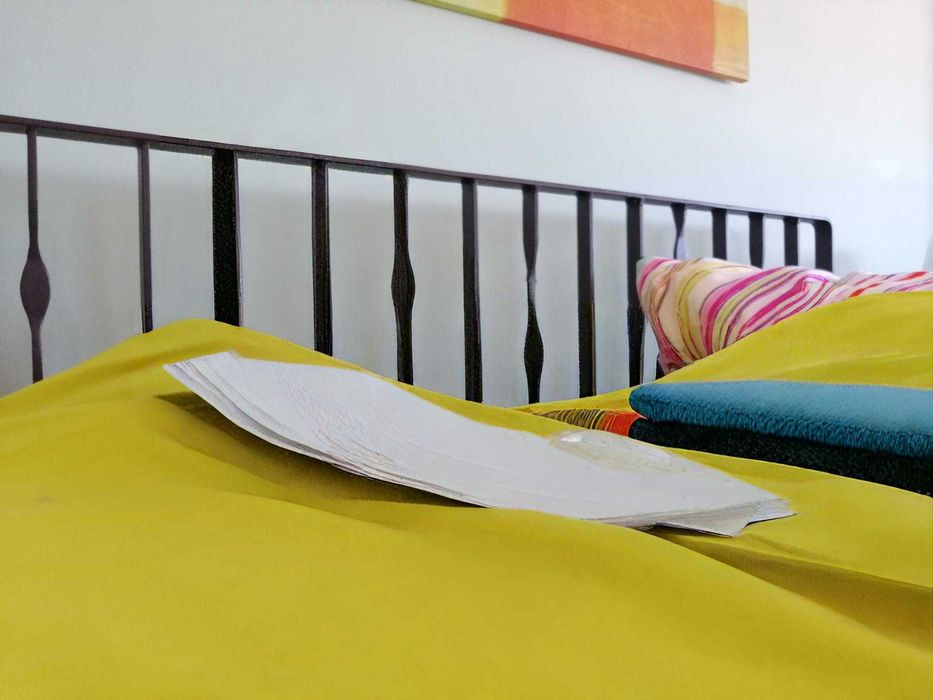 Cama de ferro moderna 160x200