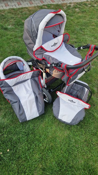 Wózek dziecięcy 3 w 1 firmy berg bergsteiger capri