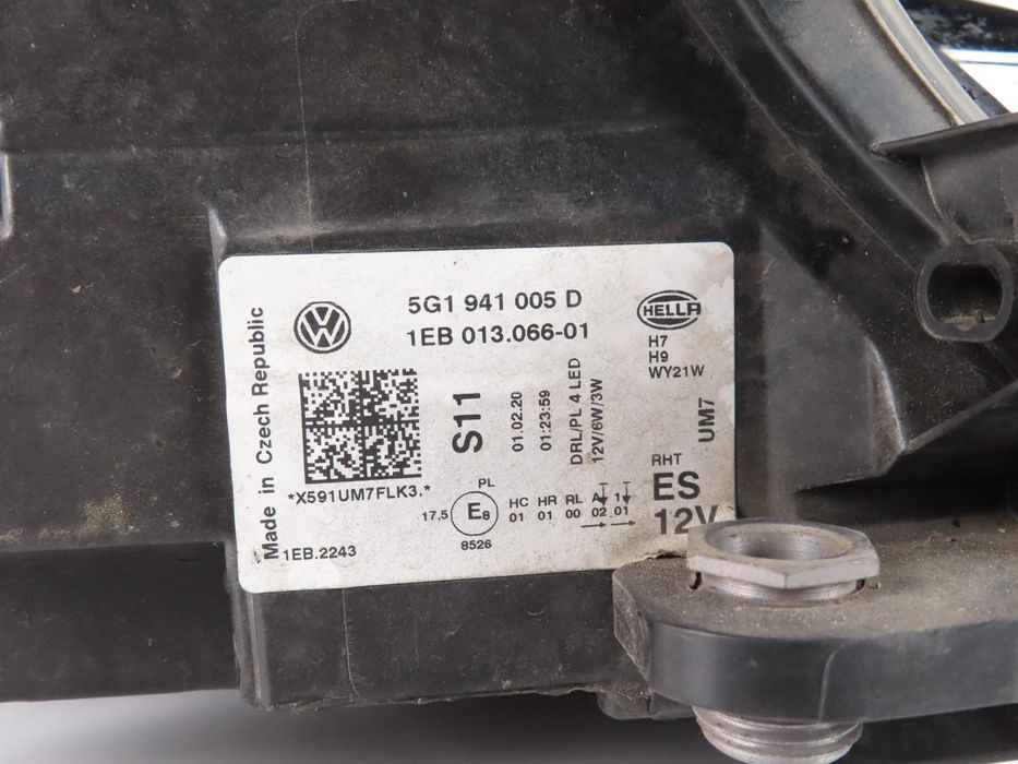 Farol Xenon Vw Golf Vii Ref: 5G1941005D
