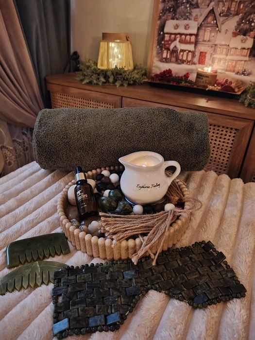 Masaż klasyczny, bańką chińską, korugi