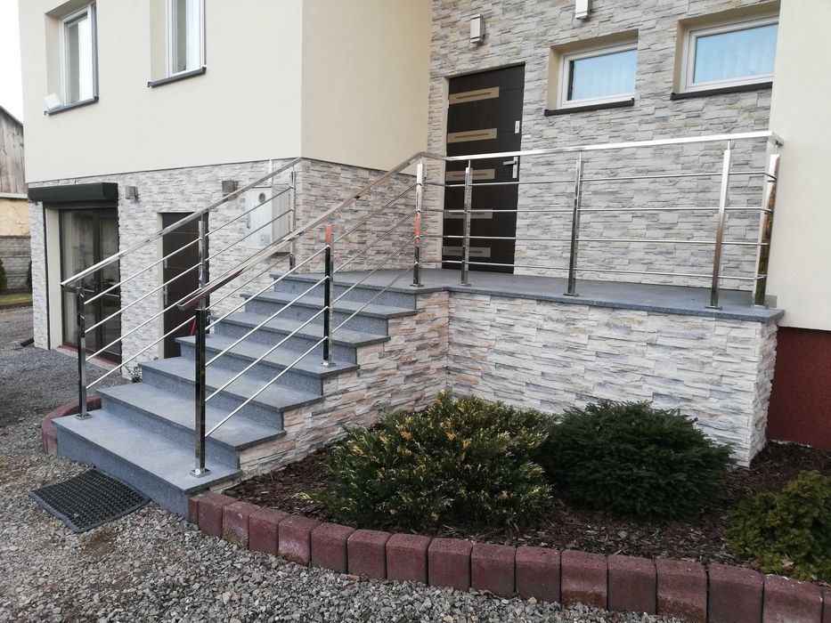Balustrady ze stali nierdzewnej, balkony, wycena, pomiar gratis