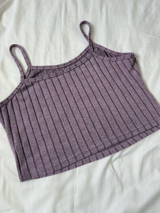 Fioletowy top shein