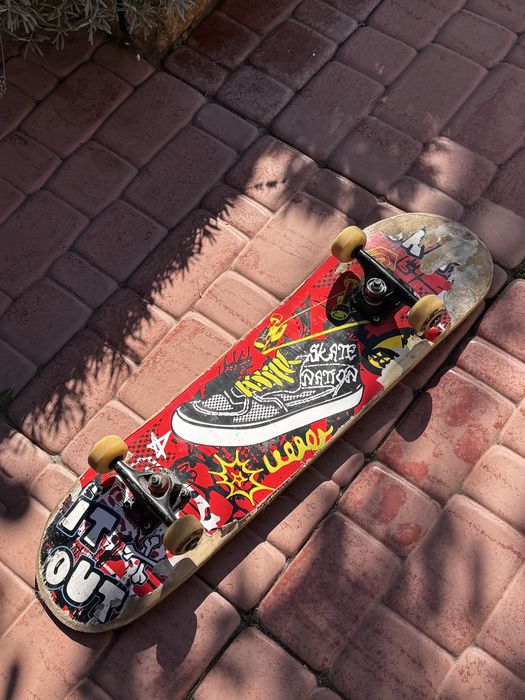 Скейт трюковый, прочный