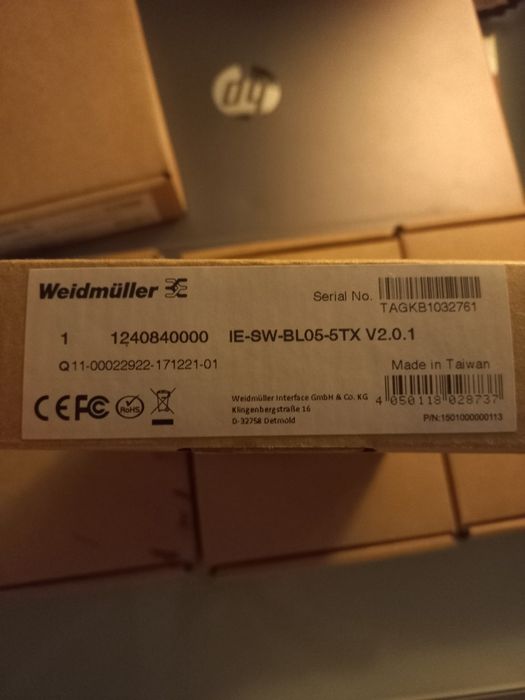Switch Ethernet Industrial Weidmüller