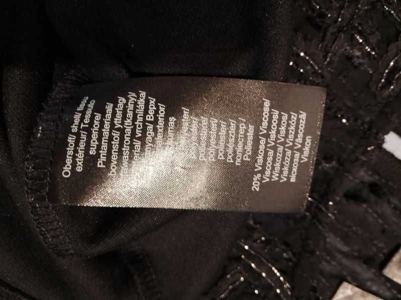 Sukienka ołówkowa czarna 36/38