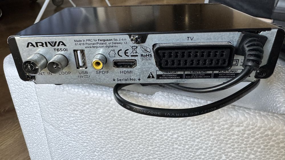 Telewizor Sharp LC-26SA1E + dekoder dvbt