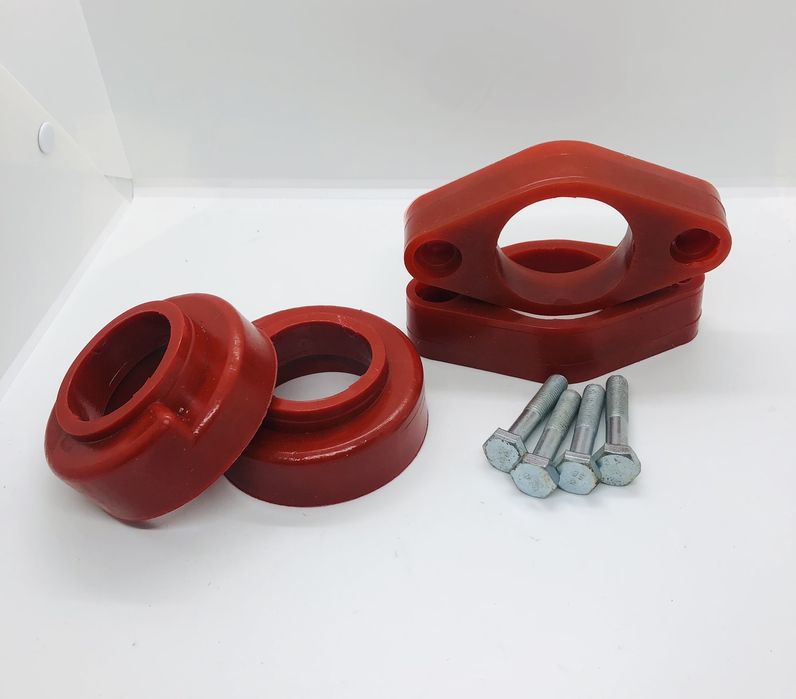 Проставки Kia Carens / Киа Каренс 2006-2012 комплект, полиуретан