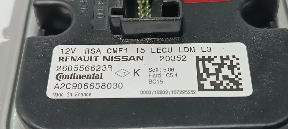 CENTRALINA FARÓIS XENON RENAULT CLIO V LIFE