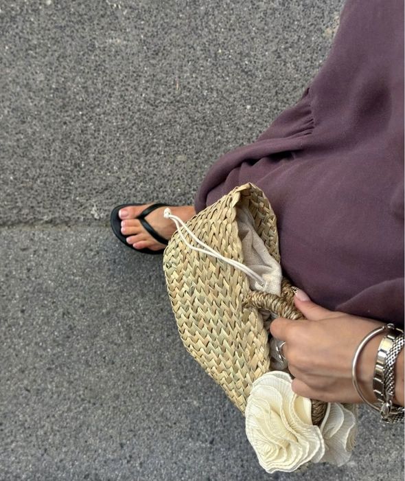 Pull Bear sukienka wiskoza m 38 wrzosowa asymetryczna