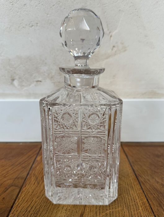 Bohemian Whisky BUTELKA Krysztat ciety recznie Czechy 800ml