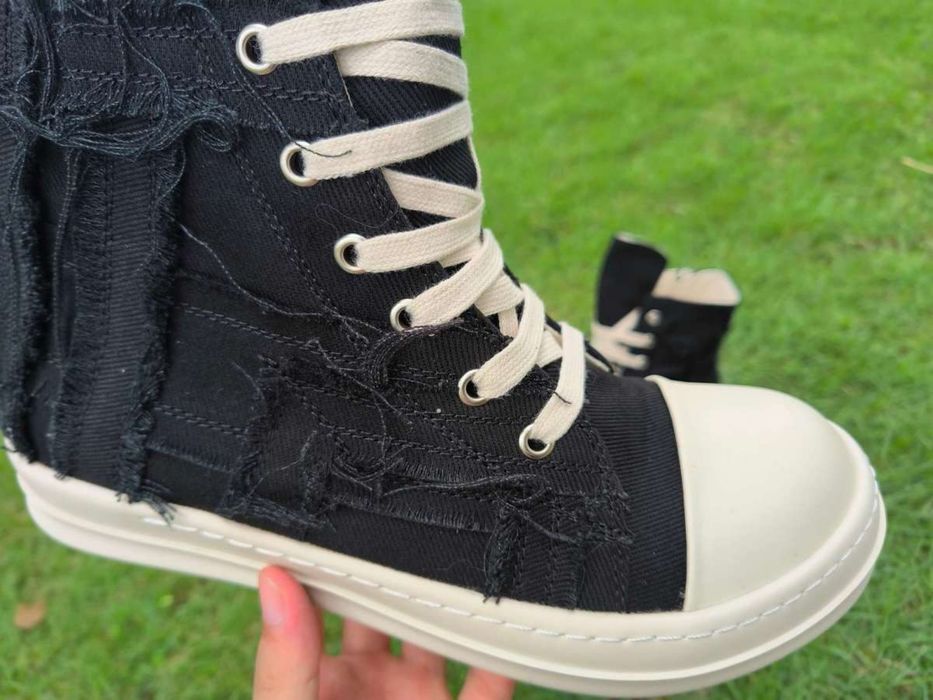 Кросівки Rick Owens Slashed Ramones кросовки кеди рік рик овенс рамони рамонси
