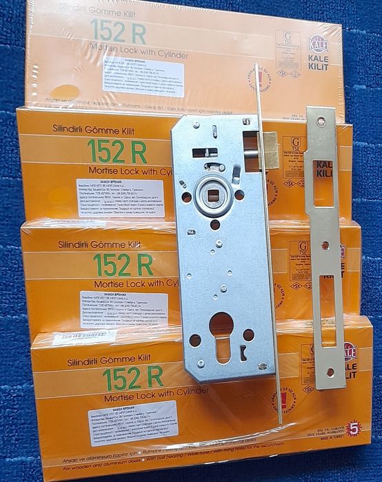 Врезные замки KALE 252RL  .секреты  ручки комплектующие