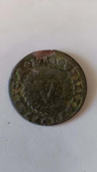 Moedas cobre, V réis, D.João V,  1713 e  1714