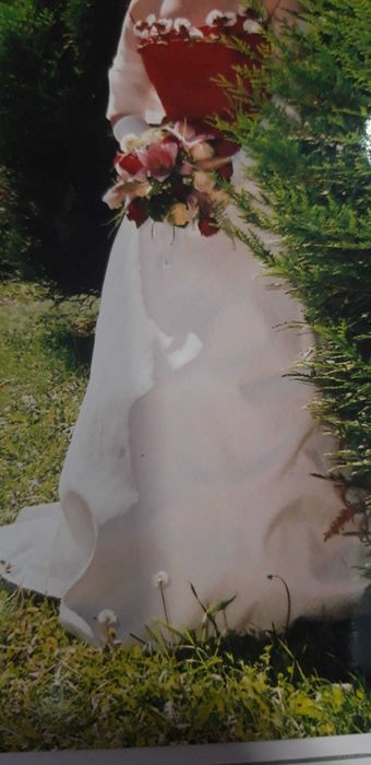 Vestido de noiva conjunto completo