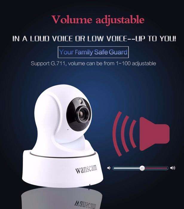 Wanscam Câmera Vigilância IP Sem Fio