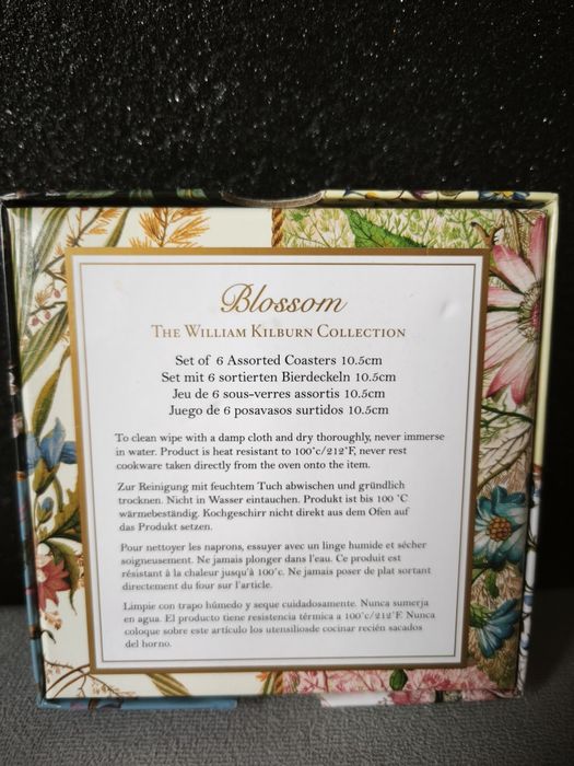 Nowe Podstawki Maxwell & Williams Blossom William Kilburn 6 szt.