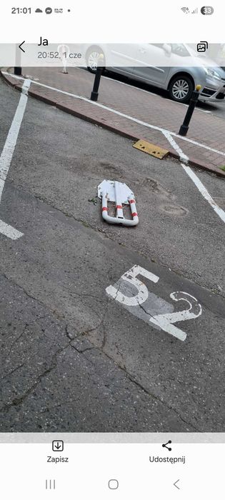 Miejsce parkingowe w Centrum Warszawy
