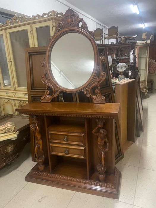 Італійська прихожа  тумба з вішалкою