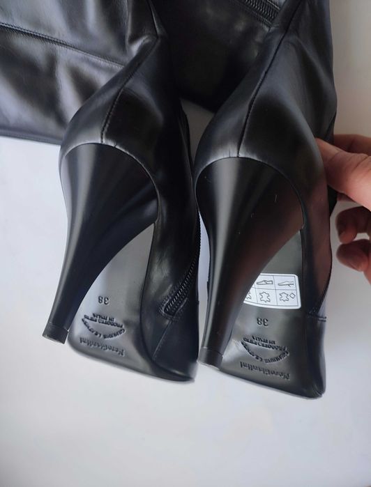 Кожаные сапоги Nero Giardini Италия