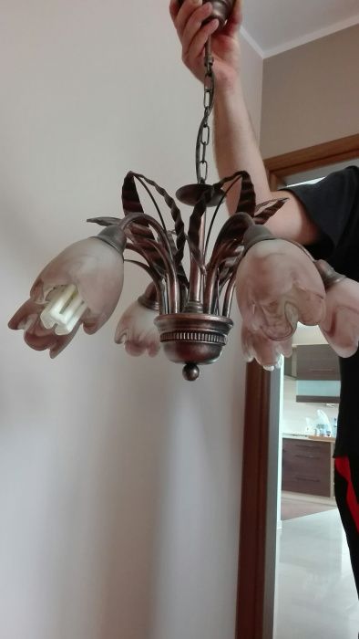 Żyrandol 5 ramienny