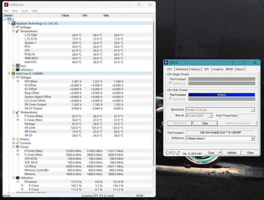 intel i5 13600kf