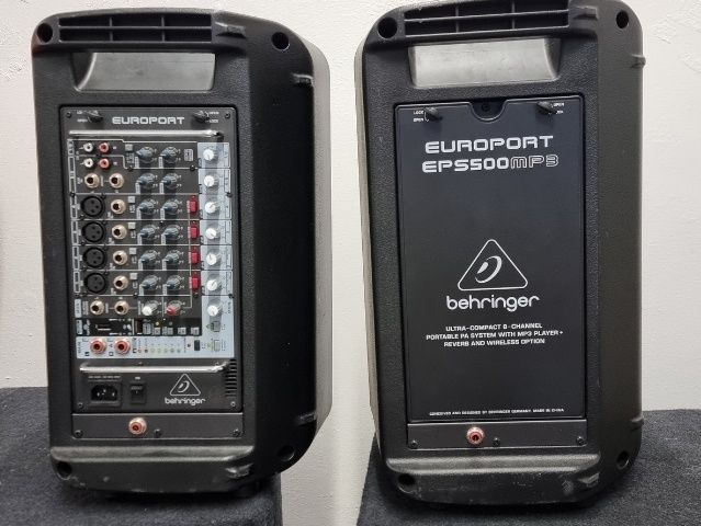 Behringer EPS500MP3 Kompletny zestaw nagłośnieniowy kolumny