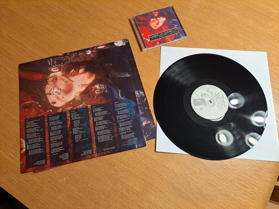 Mike Oldfield Earth Moving winyl