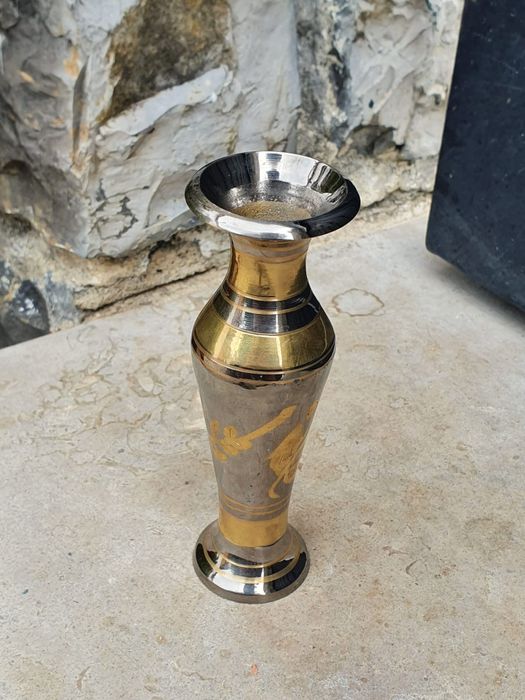 Mini Vaso em Latão Maciço