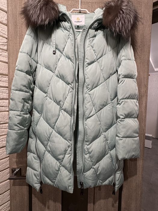 Куртка (пуховик) женская зимняя,итальянского бренда