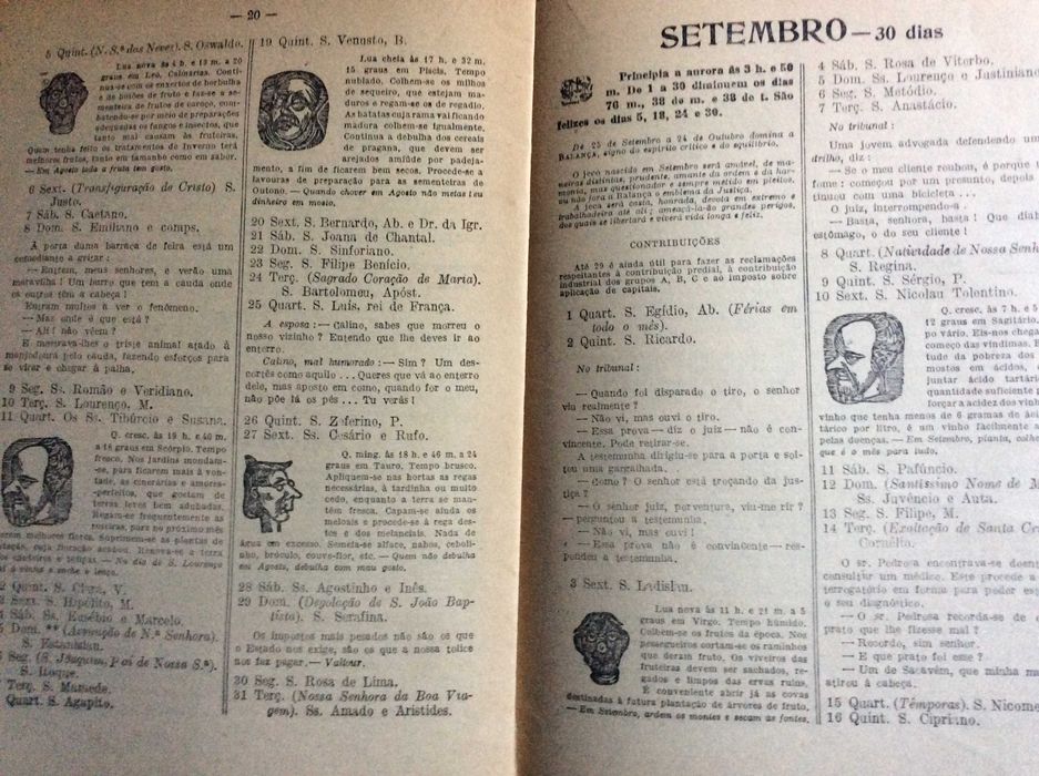 O SERINGADOR. Reportório Crítico-Jocoso e Prognóst. Diario para 1948