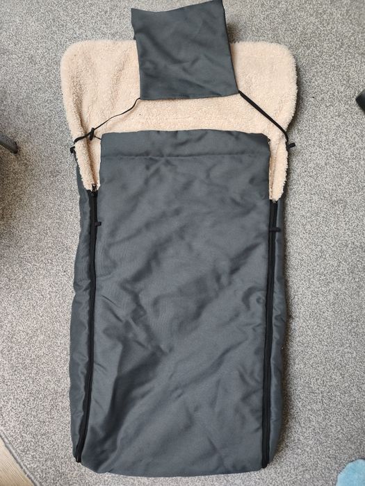 Śpiworek ocieplany na sanki/ do wózka