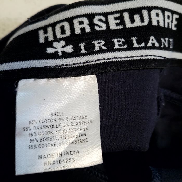 Czarne bryczesy jeździeckie Horseware 120 zł
