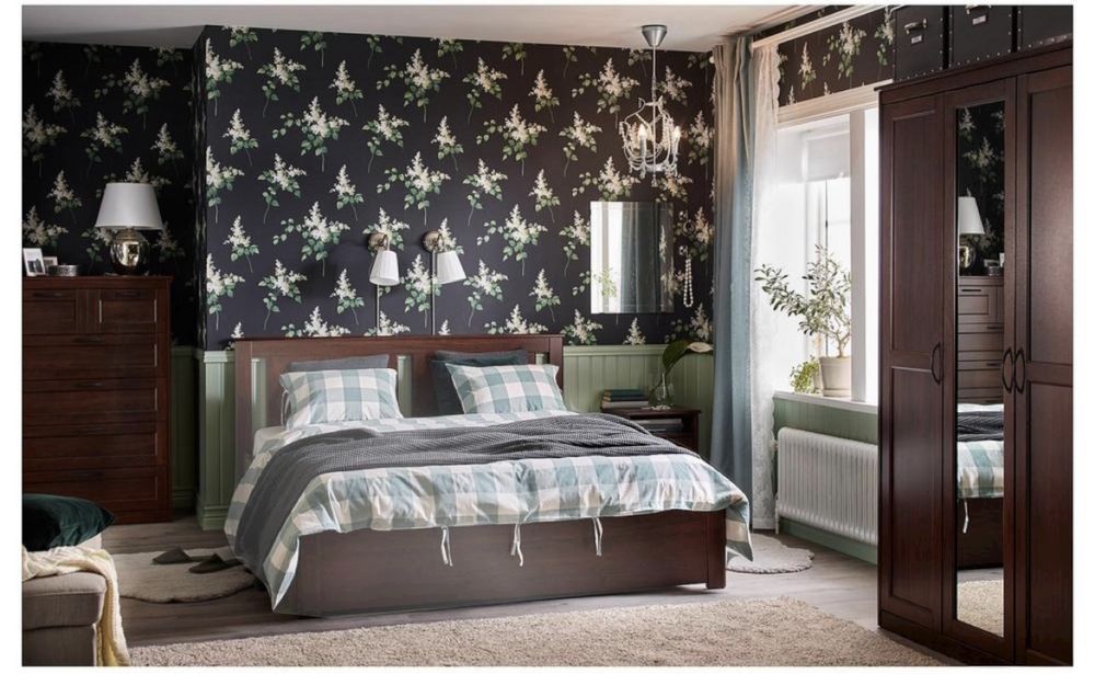 Cama ikea com arrumação