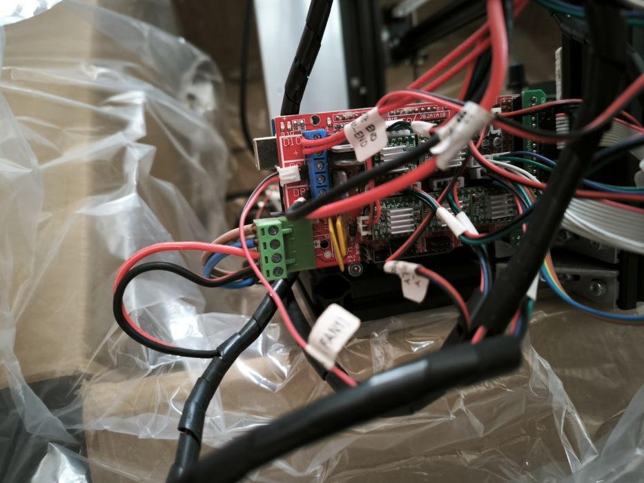 Impressora 3D - Anet A8, em alumínio e Marlin