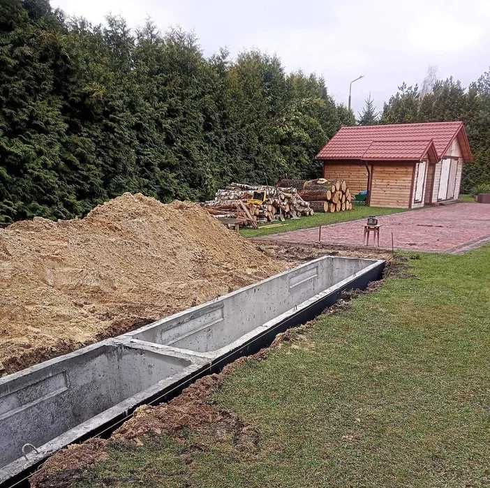 Kanał samochodowy szambo 6-14m3 PRODUCENT deszczówka Łomża