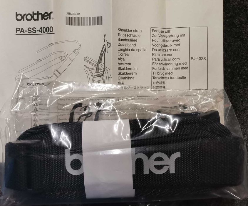 Alça de transporte para impressoras Brother portáteis