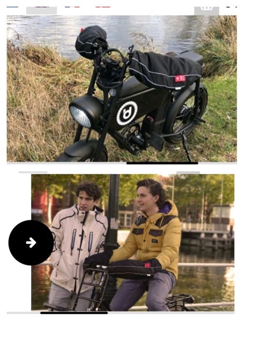 Утеплювач для рук  на руль/warm on bikes/ Wobs/ Мото рукавиці зимові