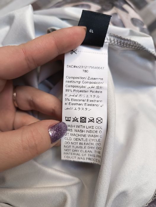 Nowa damska długa bluzka moro